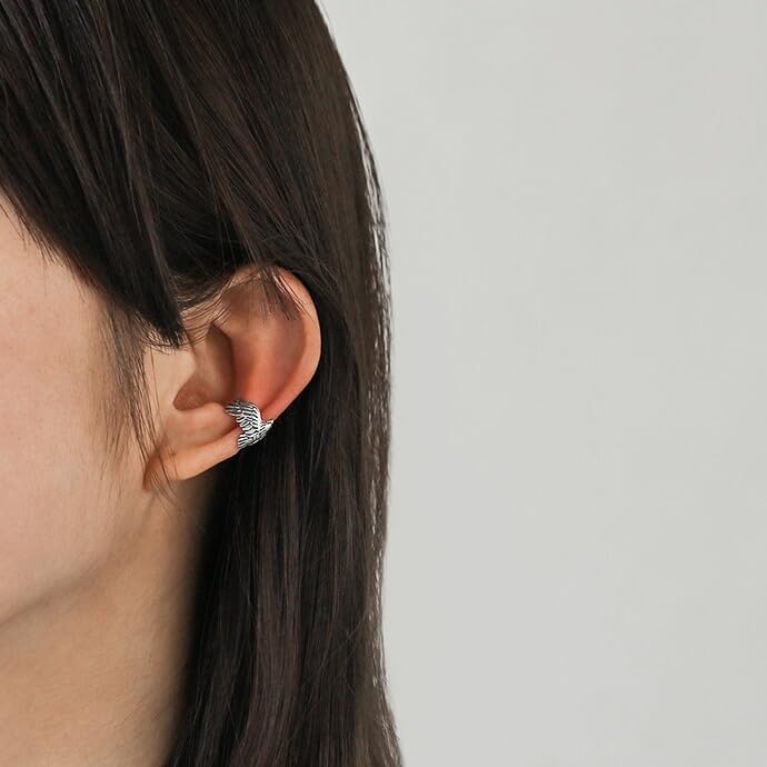 Binich(ビニッチ) イーグル フライ イヤーカフ メンズ シルバー925 [シルバーピアス] 片耳用 (1個売り)