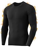 RIKUAOU Camisas de compresión térmica para hombre, XXX-Large