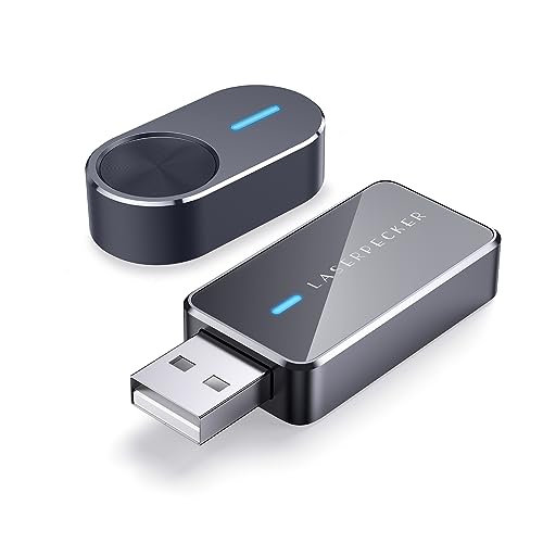 LaserPecker Laser Engraver Accessories, Bluetooth Dongle & Batch Engraving Button for LP4 & LP2 & LP3 Engraving Machines - Effortlessly Engrave for PC Connection & Batch Produce