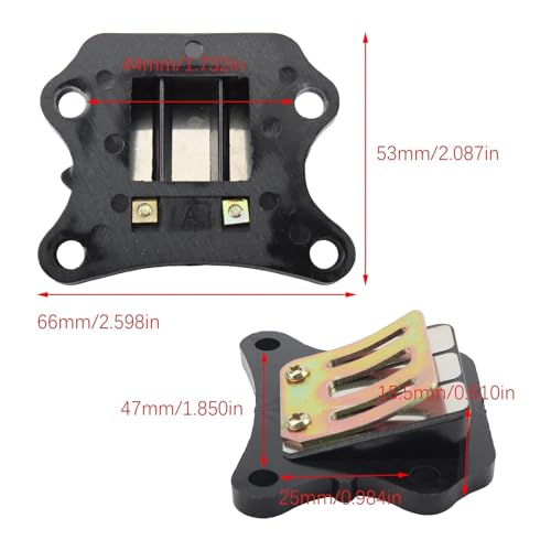 Conjunto válvula de láminas compatible con Honda DACT50 6