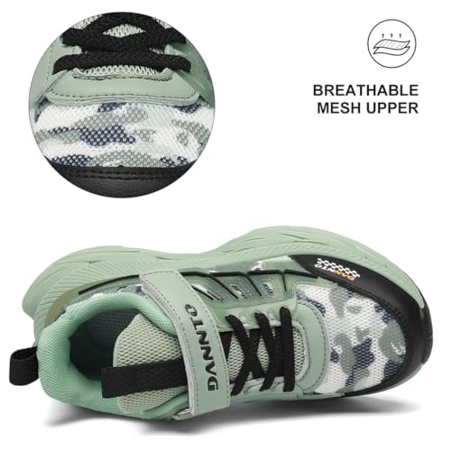 Dannto Kids Sneakers Boys Tennis Shoes Girls Running Breathable Sports Walking Athletic Shoes for Little Kid/Big Kid2