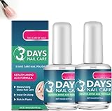 3-Tage-Nagelpflege, Nagelöl mit Keratin-Aminosäure-Formel, stärkend und pflegend, repariert brüchige und beschädigte Nägel, für die Pediküre
