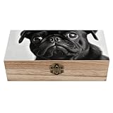 Accès facile et sécurisé : le couvercle à charnière avec fermeture à pression protège vos affaires de la poussière, les range et les garde en sécurité. Son ouverture et sa fermeture en douceur préservent vos objets précieux tout en permettant un accès rapide. Idéal pour une coiffeuse, une table de chevet, une étagère ou une table d'appoint.