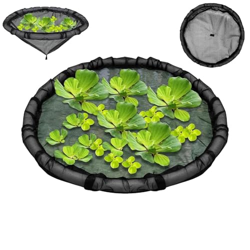 isola galleggiante protettiva piante, 45cm vasi galleggianti traspiranti laghettos, cesti galleggianti pieghevoli piante laghettos con rete maglie finis, vasi galleggiantis permeabili piantes laghetto