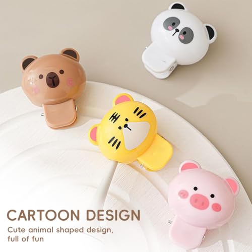 Image of HASTHIP 4Pcs Toothbrush Cover Cap, Cartoon Toothbrush Head Covers Travel Toothbrush Cover Case Protector with Cute Animal Designs for Kids & Adults