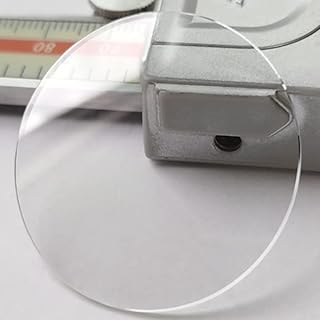 CYZW Reloj plano de cristal de zafiro de 1,2 mm de grosor, 19-42 mm de diámetro (22,5 mm)