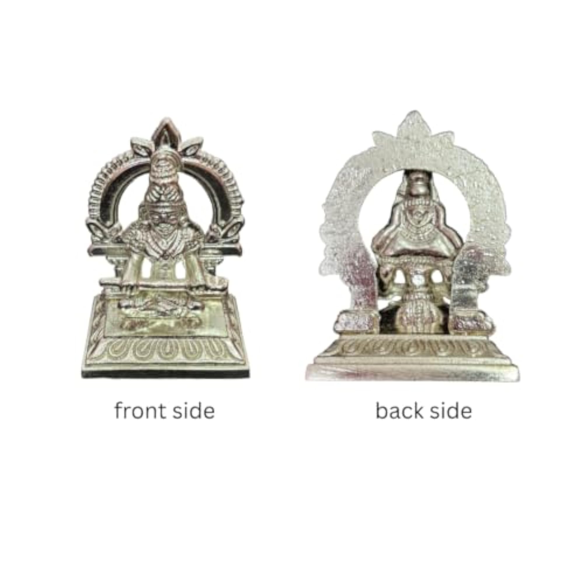 Annapoorani Idol in German Silver, 6.2 cm