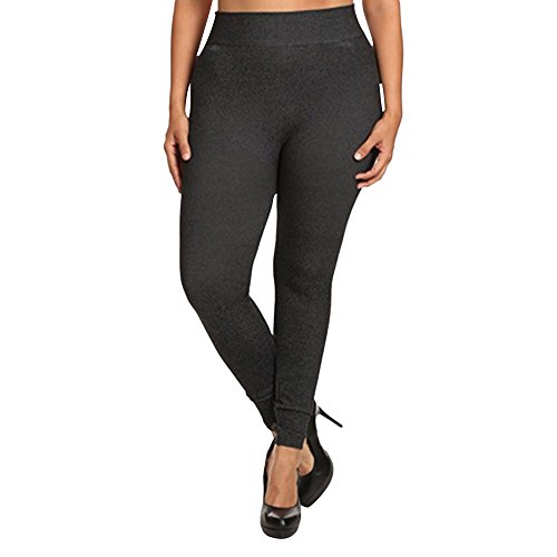 ShoSho Women's French Terry Active Leggings / Fleece Leggings / Jeggings - Regular & Plus Sizes - Assorted Packs