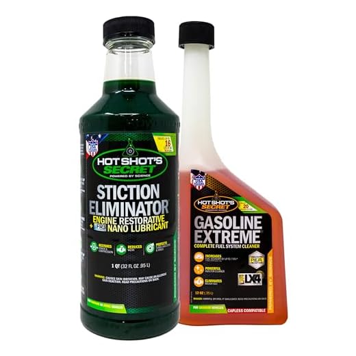 Hot Shot's Secret Big Gasser Duo - Stiction Eliminator (32 Oz) and Gasoline Extreme (12 Oz)