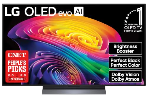 LG 48 inch Class LG OLED evo AI C6 4K Smart TV 2026 | Brightness Booster, Perfect Black & Perfect Color - image 1