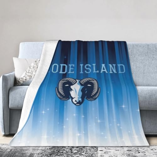 Uri University of Rhode Island Rams Ultra-Soft Micro Fleece Blanket Soft Comfortable Flannel Blanket Available for Bed Couch Living Room