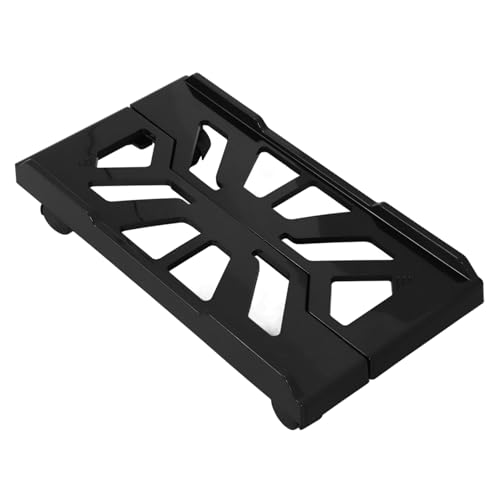 Ordinateur tour support roulettes GALPADA noir bureau unité centrale tapis sol PC