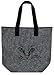 Produktbild Filztasche mit Einstickung - KATZE grüne Augen CAT - 26067 - Einkaufstasche Bag Filztasche