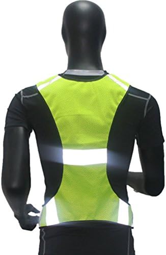 ZWOOS Reflektierende Warnweste - Sichtbar Bei Nacht Für Läufer & Radfahrer