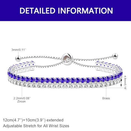 Bracelet de cheville éternité double rangée le cadeau idéal - 3