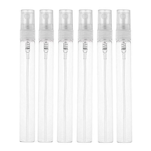 Houseables Atomizer Mist Bottle, Mini Spritzer Spray, 10 ML, 4.75