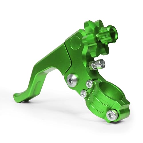 22MM Kurze Stunt Kupplung Hebel Für Yamaha FZ-09 MT-09 MT-25 MT-03 YZF-R25 YZF-R3 TTR250 WR250F WR450F YZ125 YZ250 YZ250F YZ450F(Green)