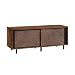 Sauder 420833 Park Entertainment Credenza, For TVs Up to 60", Grand Walnut Finish