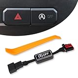 Tectary Auto Start Stop Eliminator Compatible for Ford F150 Accessories 2015-2019, Autostop Eliminator A-Off Idle Engine Delete/Disabler/Canceller Harness, Easy-Install
