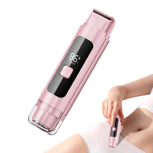 Recortadora bikini para mujer y afeitadora eléctrica recargable para zonas íntimas