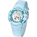 Produktbild Kinderuhr Digitale für Jungen Mädchen,Wasserdicht Kinder Armbanduhr Sport LED Multifunktions mit Alarm/12/24H/Stoppuhr Weicher Gurt Armbanduhr für Jungen, Mädchen Alter 3-12 als Geschenk
