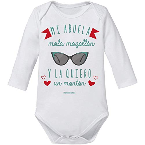 Body Bebé Abuela"Mi Abuela Mola Mogollón Y La Quiero Un Montón" Cover