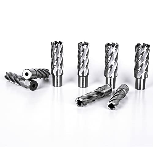 Oscarbide AN Nular Cutter Set 13Pieces,2"Cutting Depth,3/4"Weldon Shank And 7/16 To 1-1/16 Inch Cutting Diameter Mag Drill Bits thumb #2