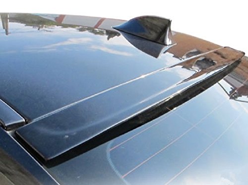 Psi 2011+ Bmw 5 Series 4-Door Sedan (F10) Custom-Painted 3D* Style Roof Spoiler - 668 (Jet Black) #TOP7