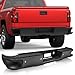 MOSTPLUS Rear Bumper Compatible with Chevy Silverado GMC Sierra 1500 2014-2018 Black (w/Sensor Hole)