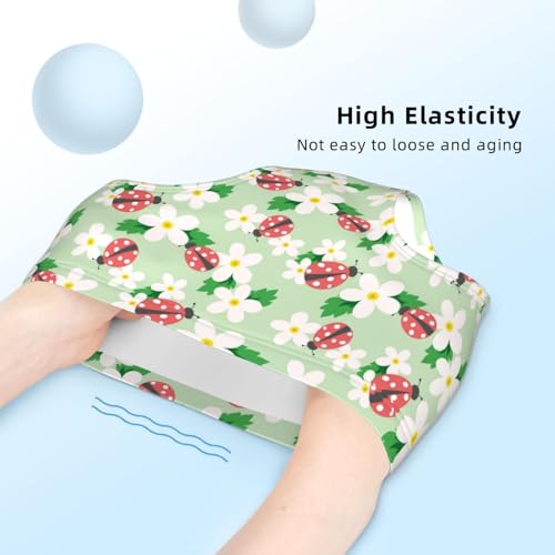 Small Flower With Ladybug Girls' Underwear Soft Cotton Little Girls Panties Comfort Briefs4