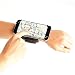 Produktbild TFY 4-5.8 zoll Handy Offen-Gesicht Sport Armbinde+Schlüsselhalter - (nur passen Telefon Ecke Tiefe:9.2mm)- (Open-Gesicht - Direktzugriff,berühren Bildschirm,schwarz/ schwarz)