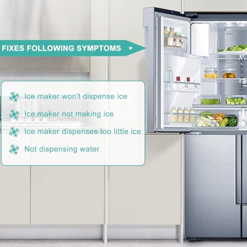 WR17X11705 Ice Maker Auger Fit for G-E & Hot-Point Refrigerator by AMI PARTS, Refrigerator Freezer Ice Bucket Replaces WR17X11939 1042091 AP3849786 PS1018130 AP3672963 PS964350 by AMI PARTS - Used condition - Image 7