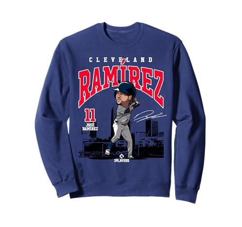 Jos Ramrez | Cleveland Baseball MLB Players | MLBJRAM4030 Sweatshirt