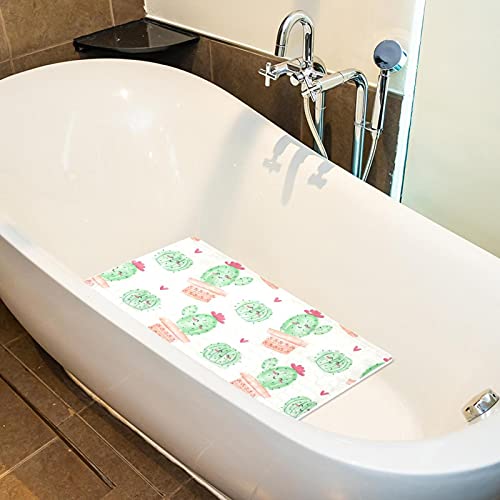Tapis de bain antidérapant avec trous de drainage et ventouses 40x70