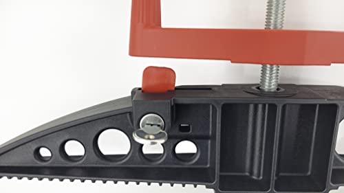 Van Leiterklemmen, breiter Haken für breite Dachträgerstangen – ideal für Thule Flügelstangen WingBars Evo Easy-Clamp – Crash-getestet – CE