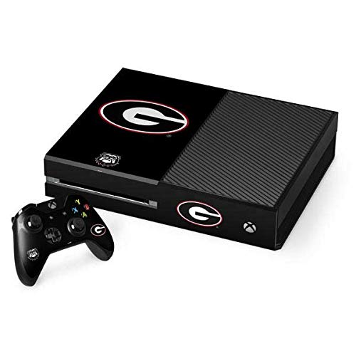 Skinit Decal Gaming Skin Compatible with Xbox One Console and Controller Bundle - Officially Licensed University of Georgia Bulldogs Design