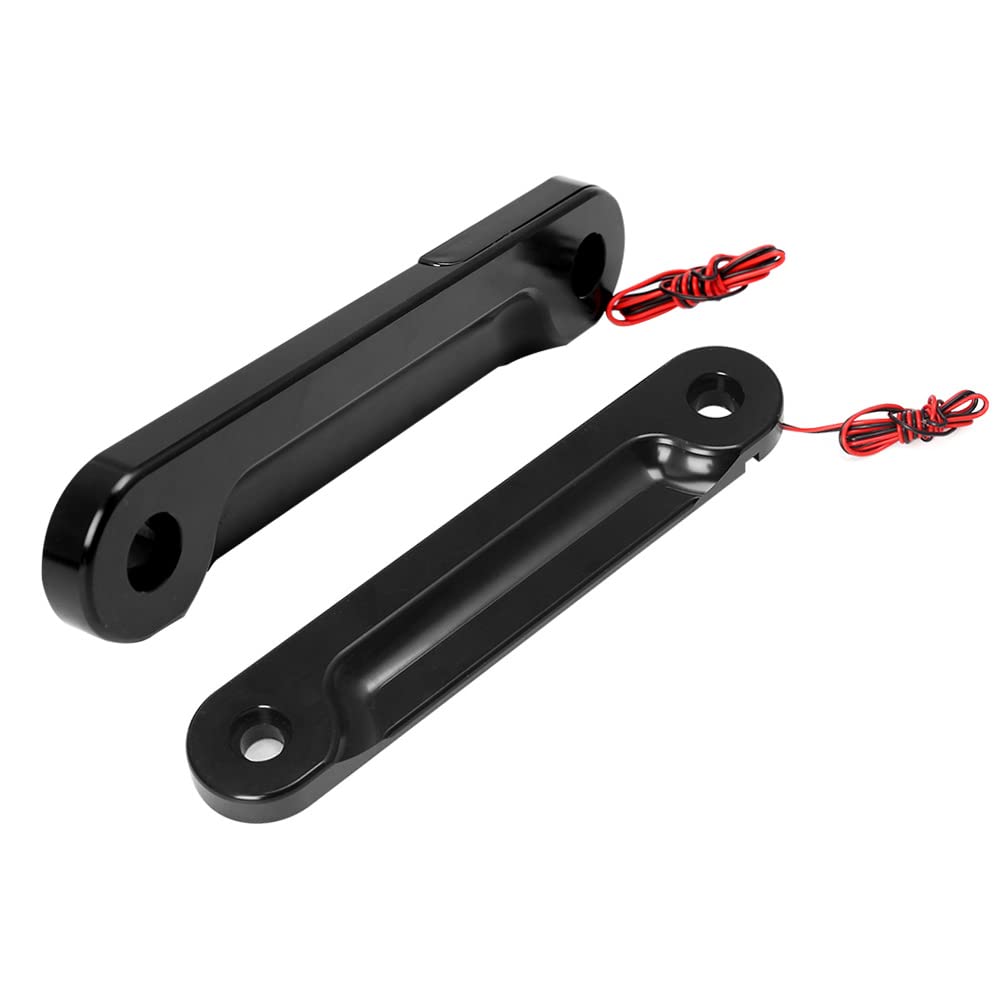 Staffe per indicatori di direzione a LED per forcella per moto adatte per Harley Touring Street Glide Road King Electra Glide 1998-2023