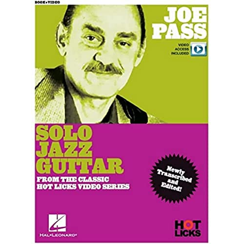 Joe Pass: Solo Jazz Guitar Songbook with Online Video Lessons | Jazz Guitar Sheet Music and TAB | Classic Jazz Guitar Techniques and Exercises for Rock Blues and Jazz Players -Hot Licks Guitar Series