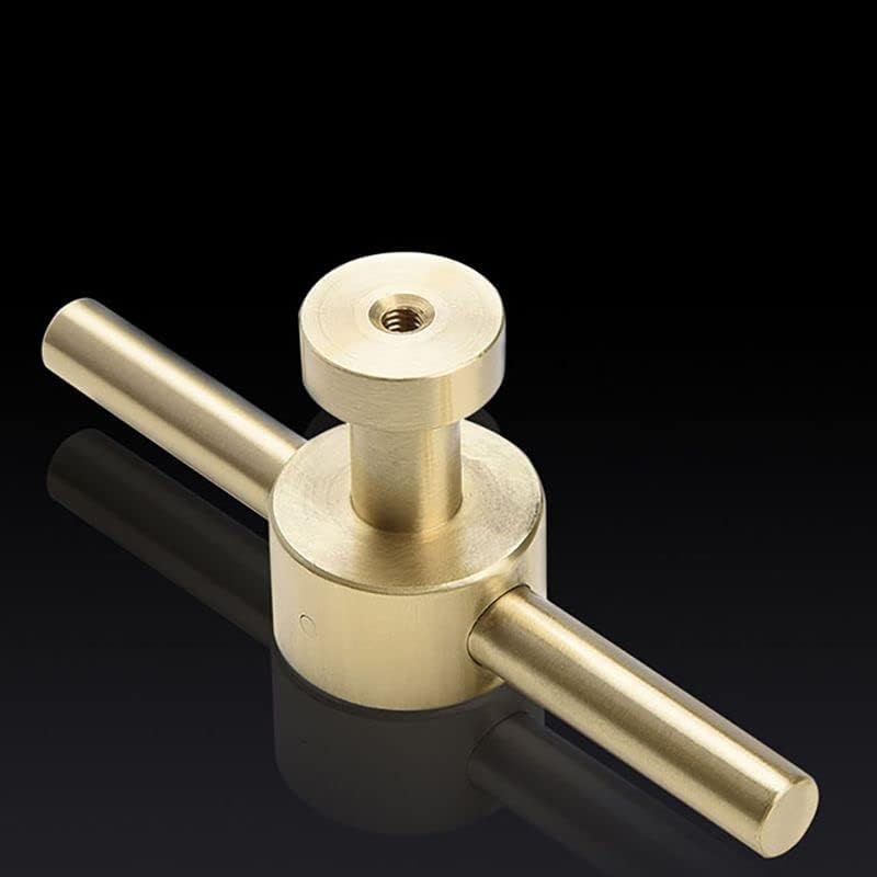 Golden Furniture Handles Cabinet Pulls Drawer Knobs, Brass Cupboard Door Pull Handle Kitchen Closet Wardrobe Handle Knobs