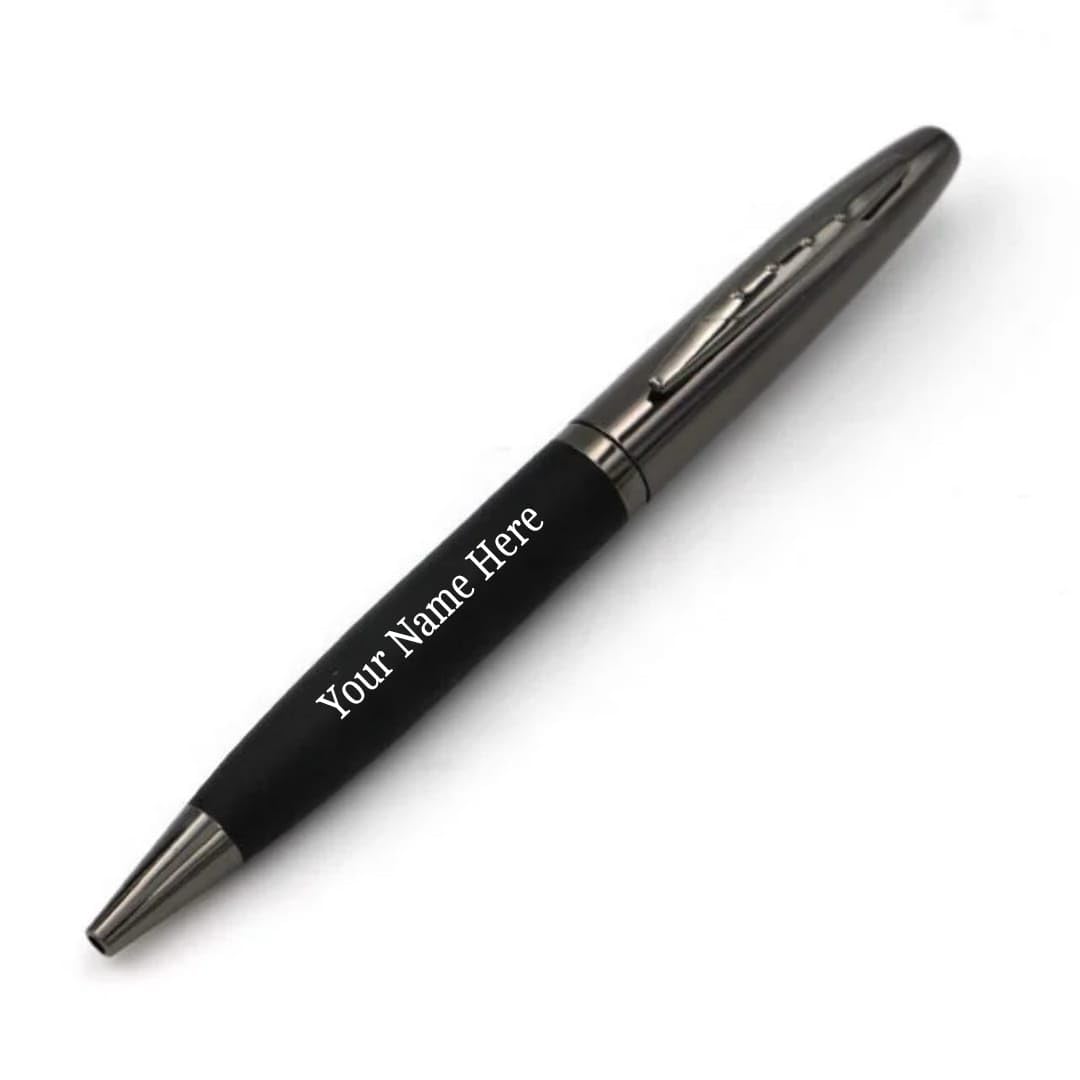 SUBMARINE UMBRELLA Personalized Laser Engraving Customize Matte Black Ball Pen With Name For Employees, Teachers, Boss & Students | Personal Pens | Custom Pens | Doctor gift