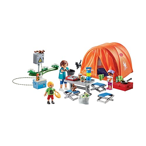 Playmobil 70089 Tente Et Campeurs - vue 3
