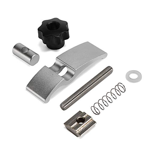 Genmitsu 2PCS T-Track Mini Hold Down Clamp Kit, CNC Router Clamp for Woodworking and Metalworking, Compatible with 3018 CNC Router Machines, 3018-PRO/ 3018-PROVer/ MX3, 2.57’’Lx 0.79’’Wx 1.97’’H by Genmitsu - Image 6