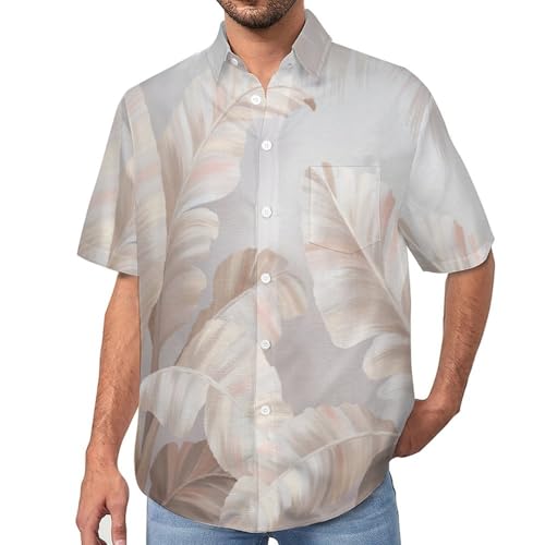 Chemise hawaïenne homme décontractée boutonnée d'été