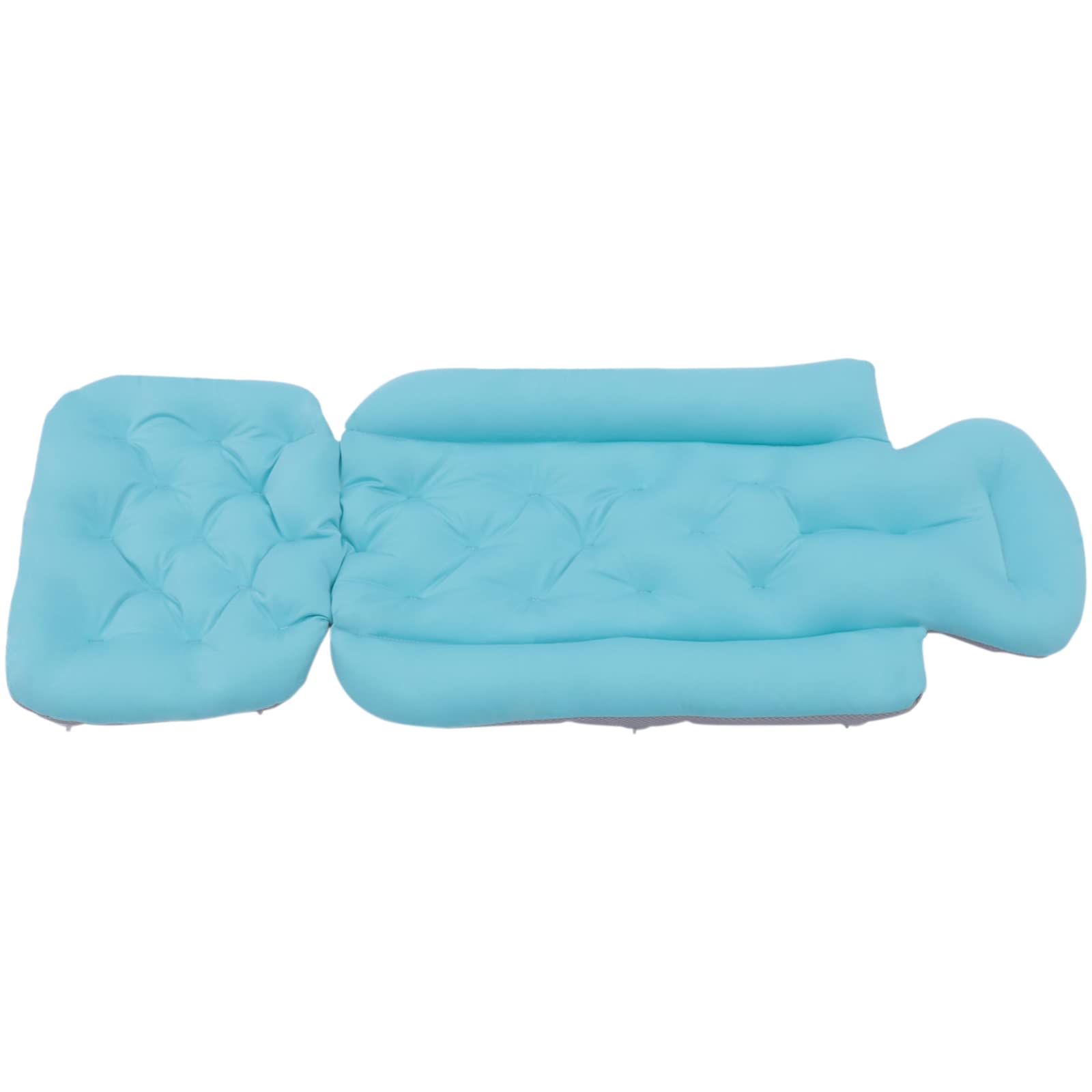 Cuscino da bagno di alta qualità con ventose – Cuscino da bagno extra grande per rilassare tutto il corpo, design antiscivolo per vasca da bagno massaggio SPA, facile da pulire (adulti e donne
