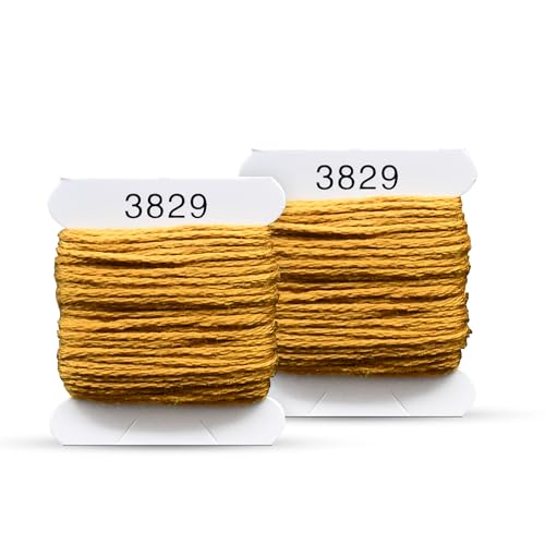 Image of Embroidery Floss Kit and Refills - Cotton Threads - DMC Color Coding for Cross Stitch, String Crafts, Friendship Bracelets