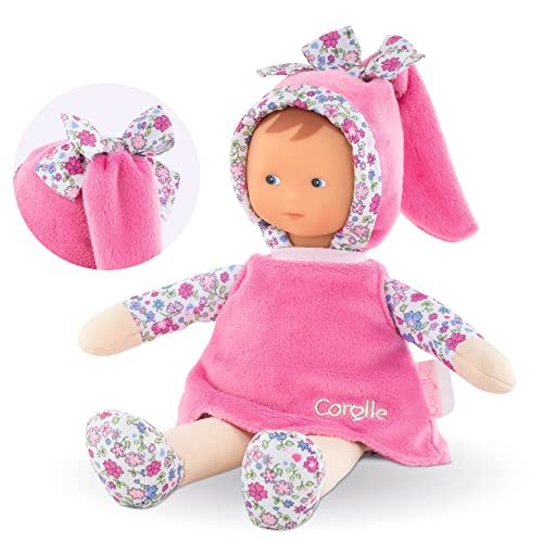 Corolle-Miss-Rose-Fleurs-010080-Peluche-per-bambola-motivo-fiori-Rosa-9000010080