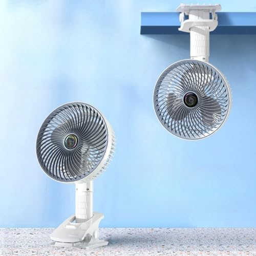 Mini Ventilador 2 em 1, Portátil Multifuncional De Mesa Parede