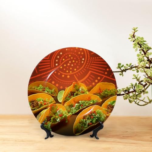 Assiette décorative pour mur de maison et bureau chic - 7