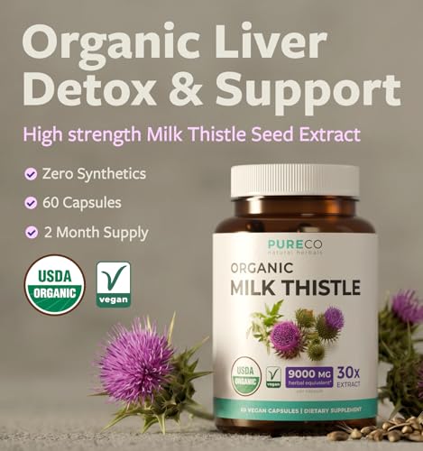 PURE CO Organic Milk Thistle