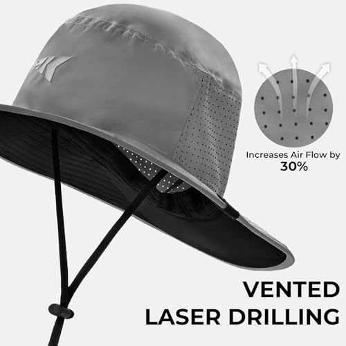 Image of KastKing Sol Armis UPF 50 Boonie Hat - Sun Protection Hat, Fishing Hat, Beach & Hiking Hat, Paddling